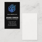 技術ロゴ | ソフトウェア 名刺 (正面/裏面)