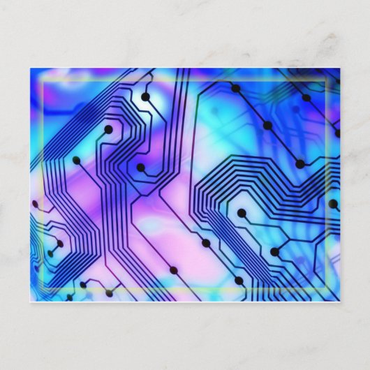 技術上の嵐 ポストカード (正面)