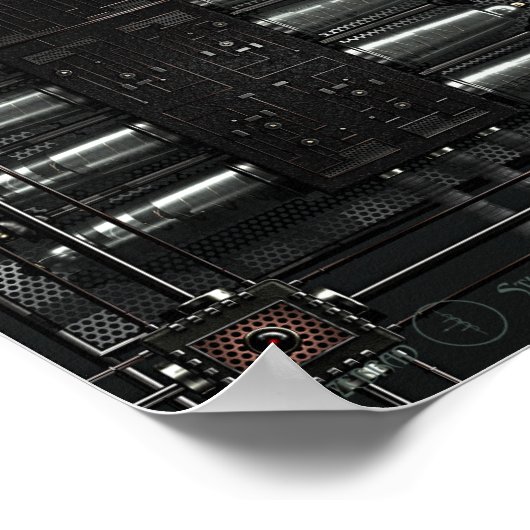 技術主義 ポスター (角)