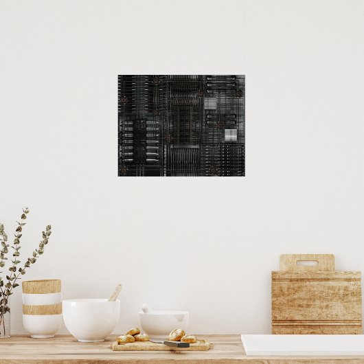 技術主義 ポスター (キッチン)