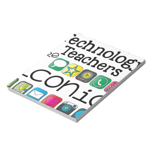 技術先生は象徴的だ ノートパッド (回転)