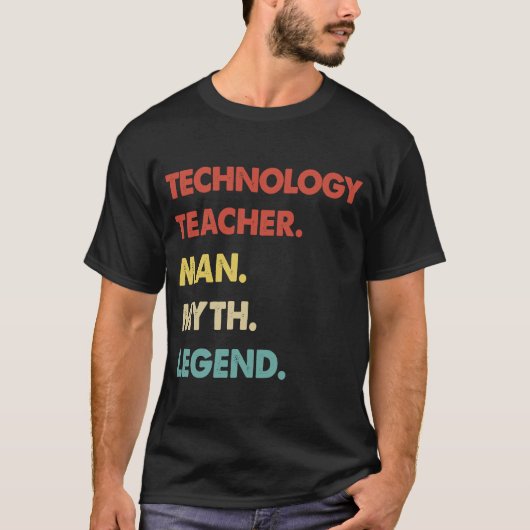 技術先生マン神話の伝説1 Tシャツ (正面)