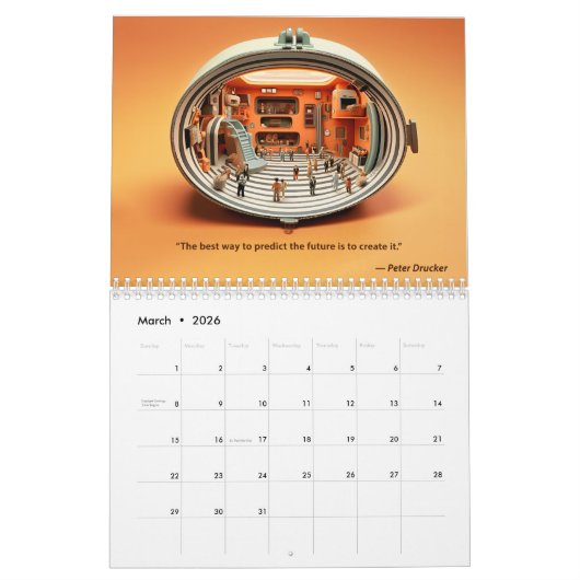 技術引用文カレンダー カレンダー (3月 2026)