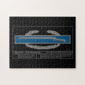 技術戦闘歩兵記章 ジグソーパズル (横)