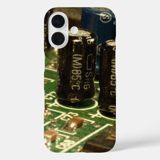 技術用コンピュータ回路 Case-Mate iPhoneケース (裏面)
