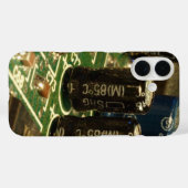 技術用コンピュータ回路 Case-Mate iPhoneケース (裏面 (横))