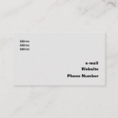 技術白黒の重なり合う円 名刺 (裏面)