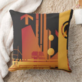 技術的なハーフトーンの背景2 クッション (ブランケット)