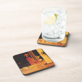 技術的なハーフトーンの背景2 コースター (右側)