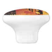 技術的なハーフトーンの背景2 セラミックノブ (側面)