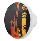 技術的なハーフトーンの背景2 セラミックノブ (右)