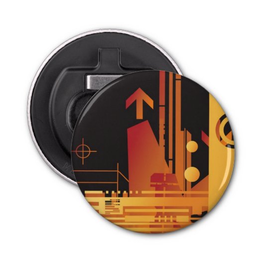 技術的なハーフトーンの背景2 栓抜き (正面)