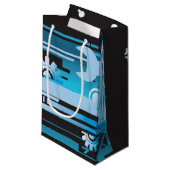 技術的なハーフトーンの背景3 スモールペーパーバッグ (正面アングル)