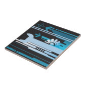 技術的なハーフトーンの背景3 タイル (側面)