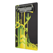 技術的なハーフトーンの背景4 ミニクリップボード (アングル2)