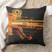 技術的なハーフトーンの背景6 クッション (ブランケット)