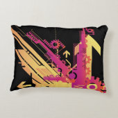 技術的なハーフトーンの背景7 アクセントクッション (裏面)