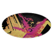 技術的なハーフトーンの背景7 カッティングボード (角)