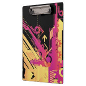 技術的なハーフトーンの背景7 クリップボード (左)