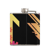 技術的なハーフトーンの背景7 フラスク (裏面)