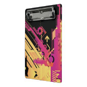 技術的なハーフトーンの背景7 ミニクリップボード (アングル2)