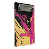 技術的なハーフトーンの背景7 ミニクリップボード (アングル)