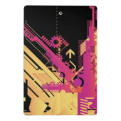 技術的なハーフトーンの背景7 ミニクリップボード (裏面)