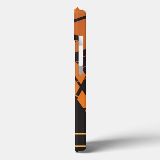 技術的なハーフトーンの背景 Case-Mate iPhoneケース (裏面 / 左)