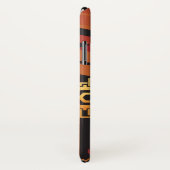 技術的なハーフトーンの背景 Case-Mate iPhoneケース (裏面/右)