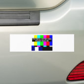 技術的な問題 バンパーステッカー (車上)
