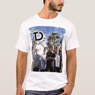 技術的な難しさバンド写真 Tシャツ