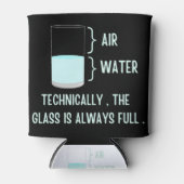 技術的にはガラスはいつも一杯だ 缶クーラー (正面)