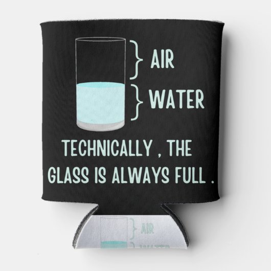 技術的にはガラスはいつも一杯だ 缶クーラー (正面)