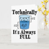 技術的には常に完全な科学おもしろいだ カード (黄色い花)