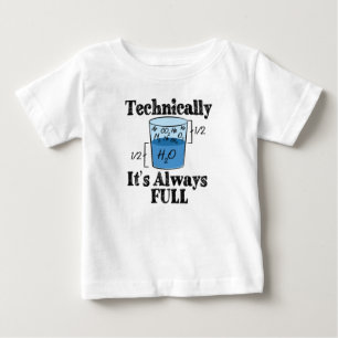 技術的には常に完全な科学おもしろいだ ベビーTシャツ