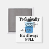 技術的には常に完全な科学おもしろいだ マグネット (正面/裏面)