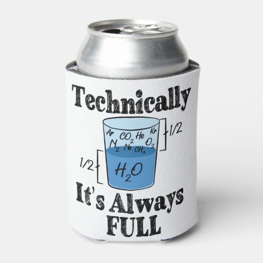 技術的には常に完全な科学おもしろいだ 缶クーラー (缶正面)