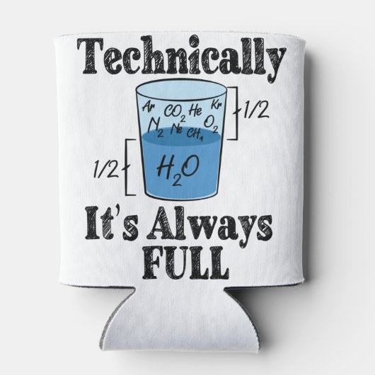 技術的には常に完全な科学おもしろいだ 缶クーラー (裏面)