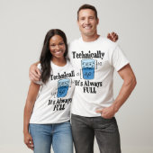 技術的には常に完全な科学おもしろいだ Tシャツ (ユニセックス)