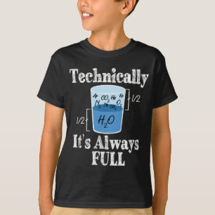 技術的には常に完全な科学でおもしろいす Tシャツ