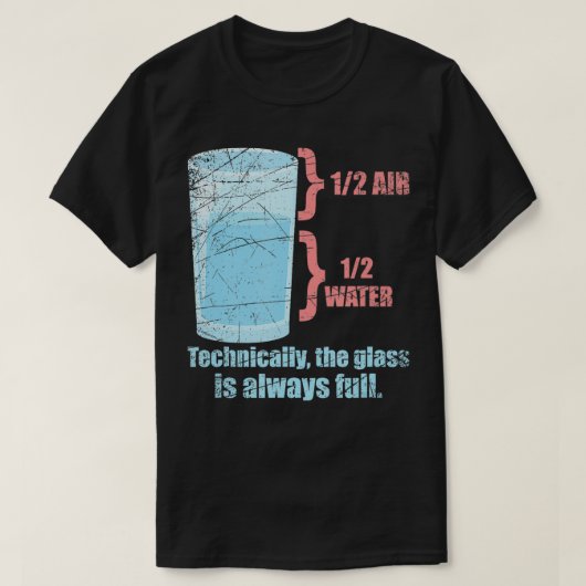 技術的には、ガラスは常に完全な物理学である1 Tシャツ (デザイン正面)