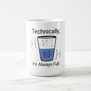 技術的には、常に満杯だ コーヒーマグカップ