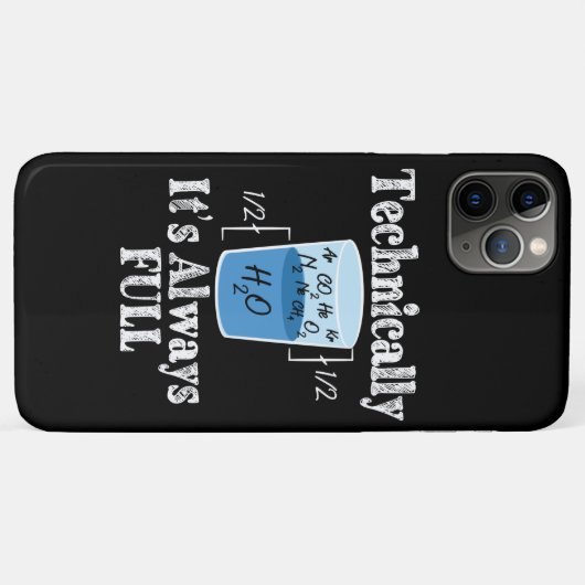 技術的にはAlwayフルサイエンスおもしろいだ Case-Mate iPhoneケース (裏面(横))