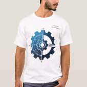 技術者と信じてください - エンジニアTシャツ Tシャツ (正面)