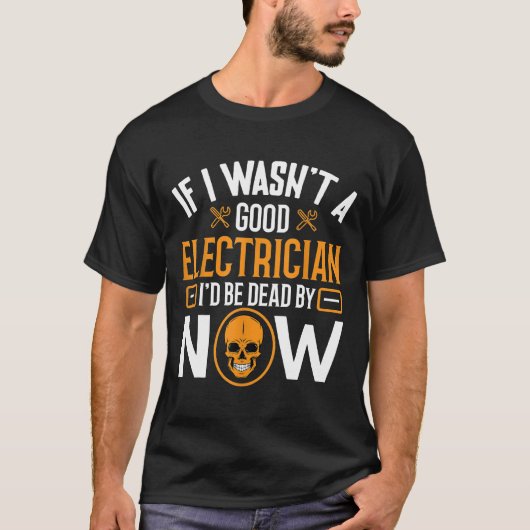 技術者と技術者の旅のための電気技師の贈り物 Tシャツ (正面)