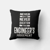 技術者の判断に疑いを持たない クッション (裏面)