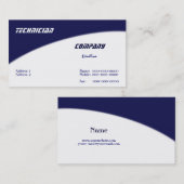 技術者の名刺 名刺 (正面/裏面)