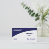 技術者の名刺 名刺 (スタンド正面)