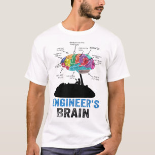 技術者の脳解おもしろい剖学 Tシャツ