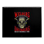 技術者は英雄を必要とするので、溶接工が作られた カレンダー (カバー)